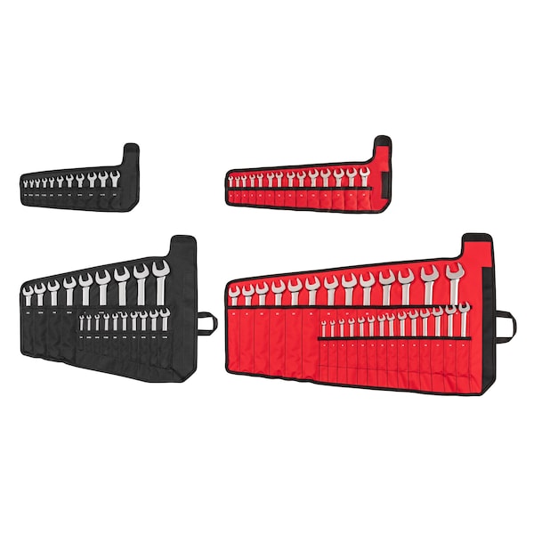 Stubby and Standard Length Combination Wrench Set with Pouch, 71-Piece (1/4 - 1-1/4 in., 6 - 32 mm)